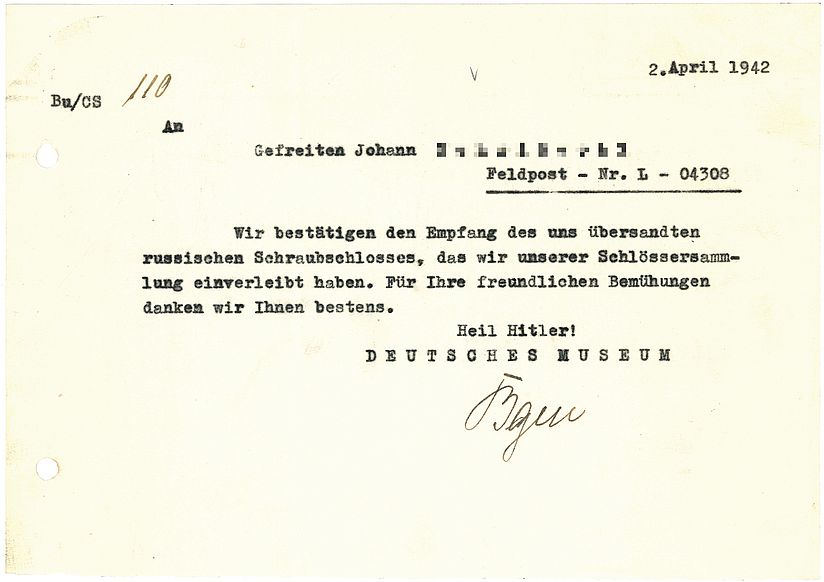 Deutsches Museum Verwaltungsarchiv.