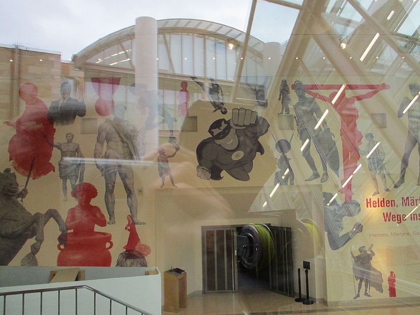 Blick in das Germanische Nationalmuseum