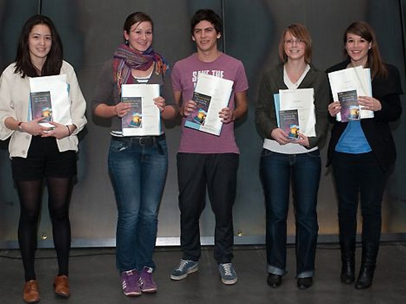 Siegerinnen und Sieger der Schreibwerkstatt.