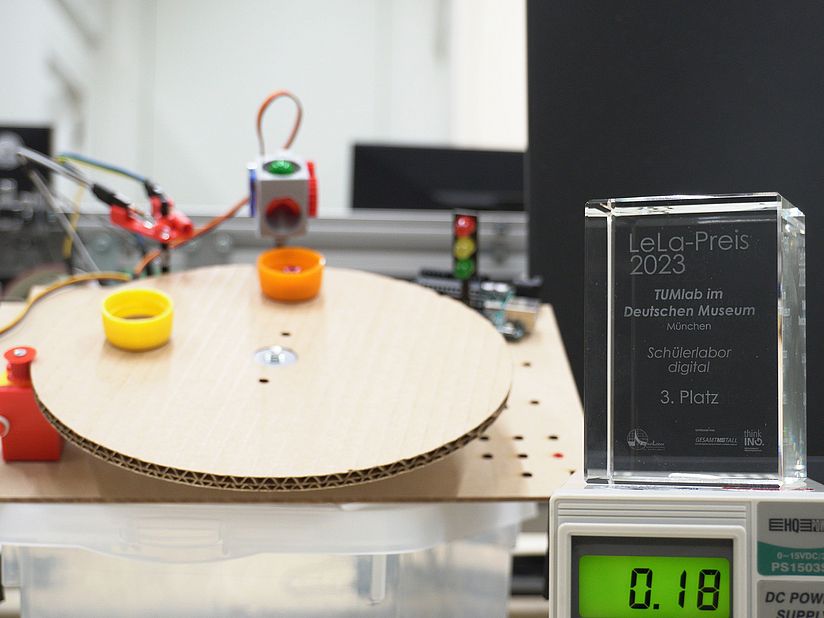 Pokal LeLa-Preis 2023.