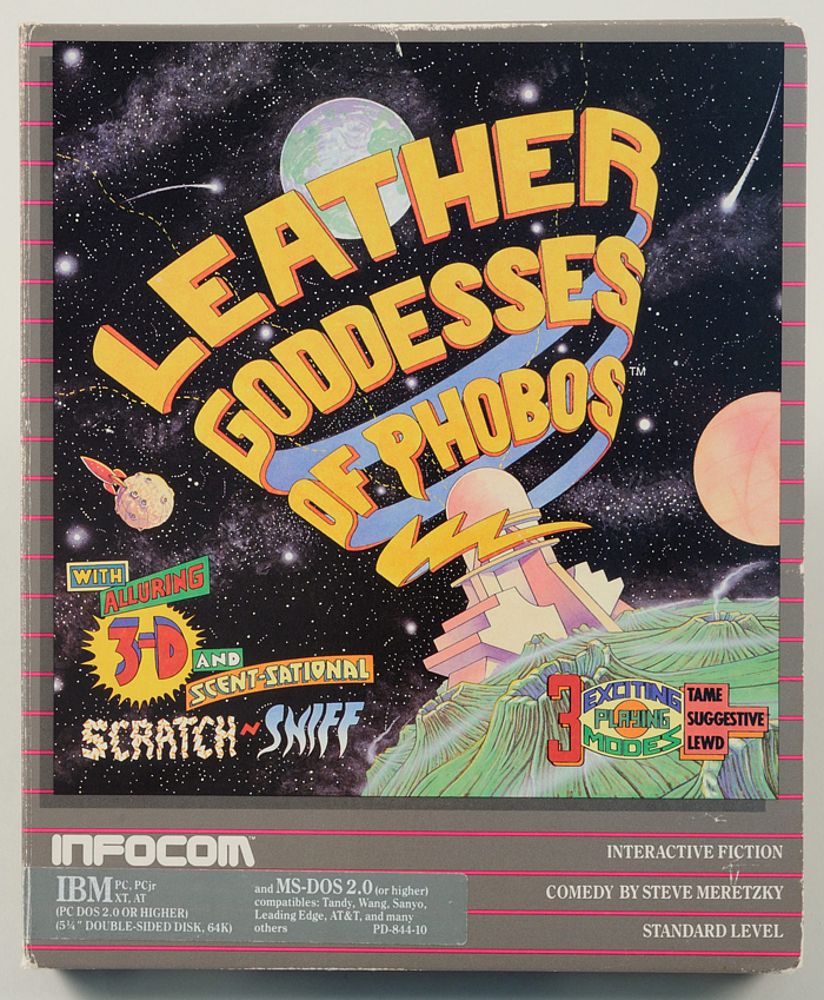 Computerspiel "Leather Goddesses of Phobos".