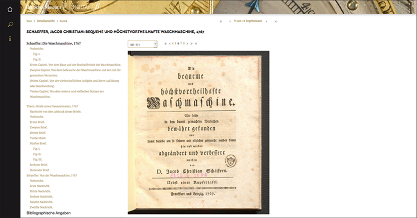 Screenshot Deutsches Museum Digital.