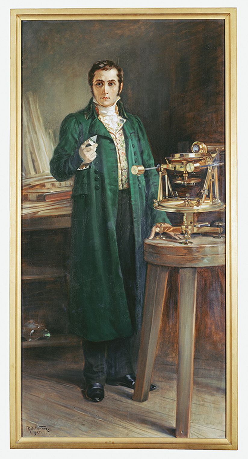 Gemälde von Joseph Fraunhofer.